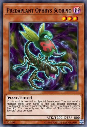 Predaplant Ophrys Scorpio - (Duel Power) - (DUPO-EN066) - (Ultra Rare)