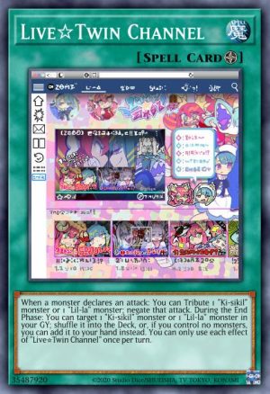 Live☆Twin Channel - (Genesis Impact) - (GEIM-EN019) - (Rare)