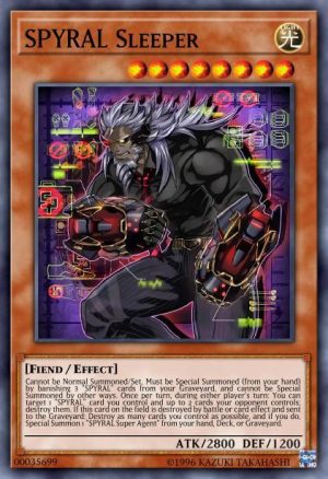 SPYRAL Sleeper - (Maximum Crisis) - (MACR-EN086) - (Super Rare)