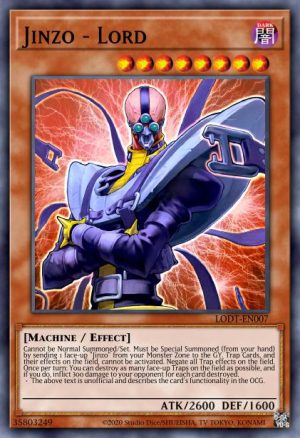 Jinzo - Lord - (Legendary Duelists Rage of Ra) - (LED7-EN040) - (Common)