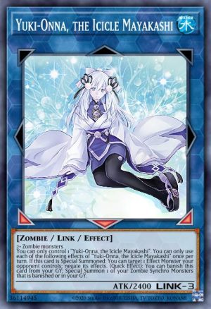 Yuki-Onna, the Icicle Mayakashi - (Magnificent Mavens) - (MAMA-EN014) - (Ultra Rare)