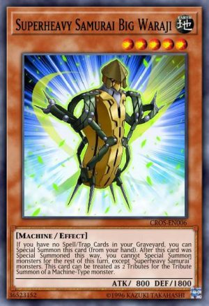 Superheavy Samurai Big Waraji - (Star Pack Battle Royal) - (SP17-EN009) - (Starfoil Rare)