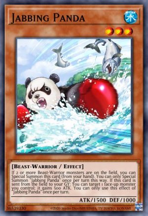 Jabbing Panda - (2021 Tin of Ancient Battles) - (MP21-EN219) - (Common)