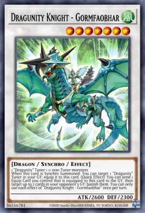 Dragunity Knight - Gormfaobhar - (2022 Tin of the Pharaoh's Gods) - (MP22-EN025) - (Common)