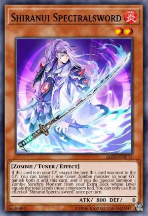 Shiranui Spectralsword - (Hidden Summoners) - (HISU-EN041) - (Super Rare)