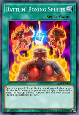 Battlin' Boxing Spirits - (Legendary Duelists: Soulburning Volcano) - (LD10-EN045) - (Common)