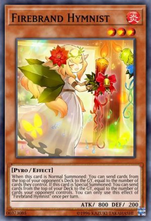 Firebrand Hymnist - (Duel Overload) - (DUOV-EN028) - (Ultra Rare)
