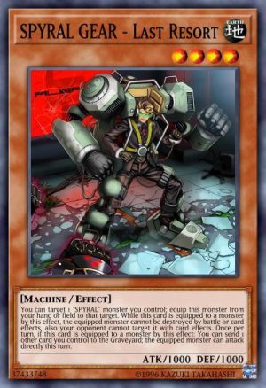 SPYRAL GEAR - Last Resort - (Maximum Crisis) - (MACR-EN087) - (Rare)