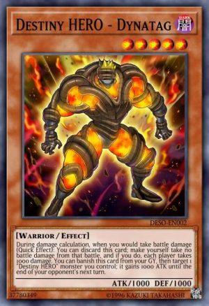 Destiny HERO - Dynatag - (Destiny Soldiers) - (DESO-EN002) - (Super Rare)