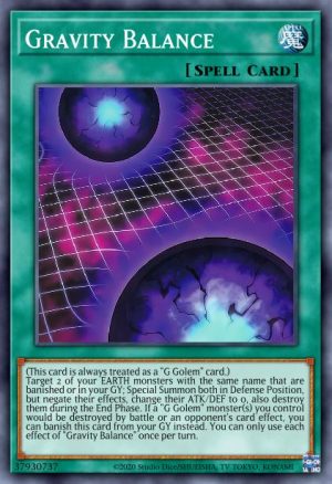Gravity Balance - (Battles of Legend Crystal Revenge) - (BLCR-EN046) - (Ultra Rare)