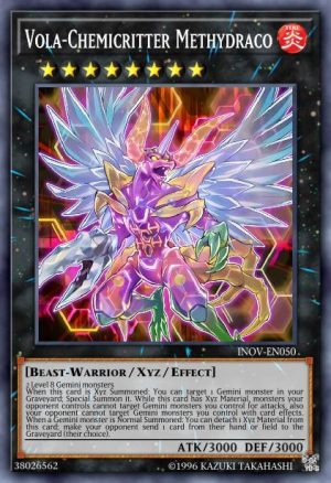 Vola-Chemicritter Methydraco - (Invasion Vengeance) - (INOV-EN050) - (Super Rare)