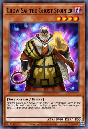 Chow Sai the Ghost Stopper - (Dimension Force) - (DIFO-EN093) - (Super Rare)
