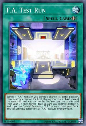 F.A. Test Run - (Extreme Force) - (EXFO-EN089) - (Common)