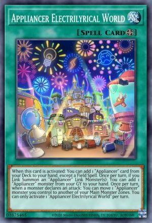 Appliancer Electrilyrical World - (Battles of Legend Armageddon) - (BLAR-EN045) - (Ultra Rare)