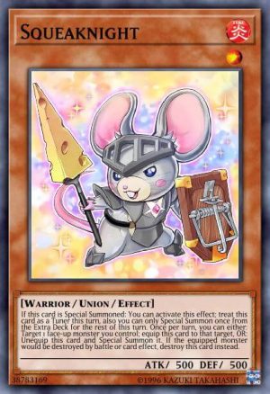 Squeaknight - (2021 Tin of Ancient Battles) - (MP21-EN013) - (Common)