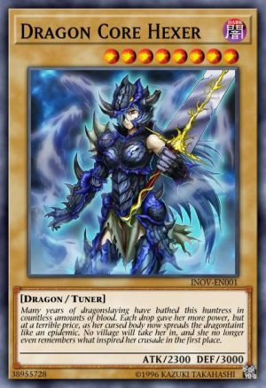 Dragon Core Hexer - (Invasion Vengeance) - (INOV-EN001) - (Rare)