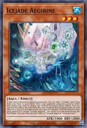Icejade Aegirine - (Dueling Heroes Tin) - (MP23-EN007) - (Super Rare)