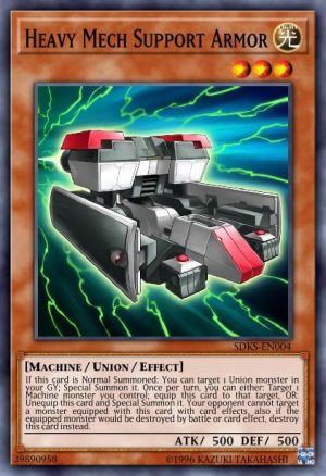 Heavy Mech Support Armor - (Structure Seto Kaiba) - (SDKS-EN004) - (Common)
