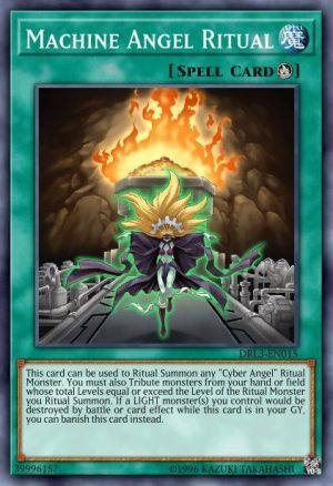 Machine Angel Ritual - (Legendary Duelists Sisters of the Rose) - (LED4-EN021) - (Common)