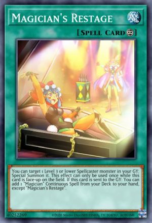 Magician's Restage - (Magnificent Mavens) - (MAMA-EN086) - (Ultra Rare)
