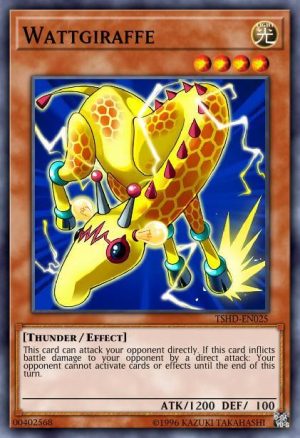 Wattgiraffe - (The Shining Darkness) - (TSHD-EN025) - (Super Rare)
