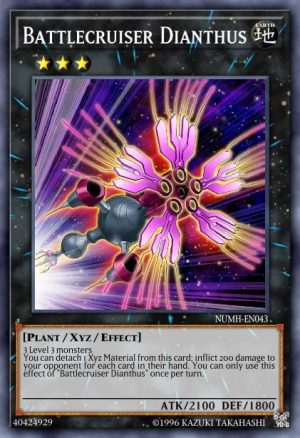 Battlecruiser Dianthus - (Number Hunters) - (NUMH-EN043) - (Super Rare)