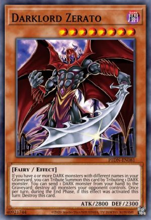Darklord Zerato - (Destiny Soldiers) - (DESO-EN041) - (Super Rare)
