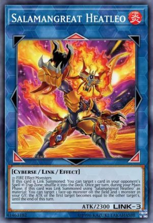 Salamangreat Heatleo - (Legendary Duelists: Soulburning Volcano) - (LD10-EN011) - (Common)