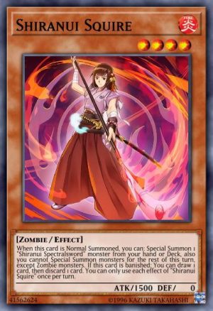 Shiranui Squire - (Savage Strike) - (SAST-EN019) - (Super Rare)