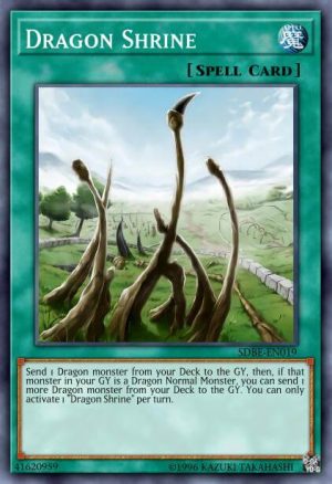 Dragon Shrine - (LC Kaiba Mega Pack) - (LCKC-EN075) - (Secret Rare)
