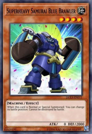 Superheavy Samurai Blue Brawler - (Duelist Alliance) - (DUEA-EN011) - (Common)