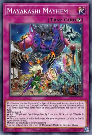 Mayakashi Mayhem - (Duel Overload) - (DUOV-EN056) - (Ultra Rare)
