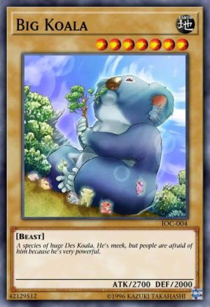 Big Koala - (Invasion of Chaos) - (IOC-EN004) - (Common)