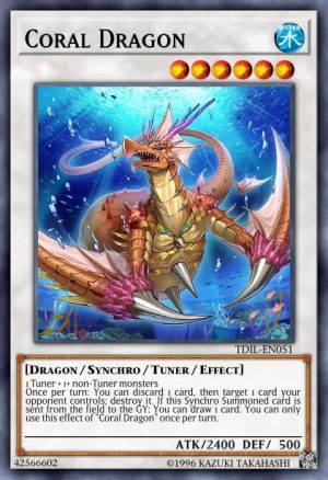 Coral Dragon - (The Dark Illusion) - (TDIL-EN051) - (Secret Rare)