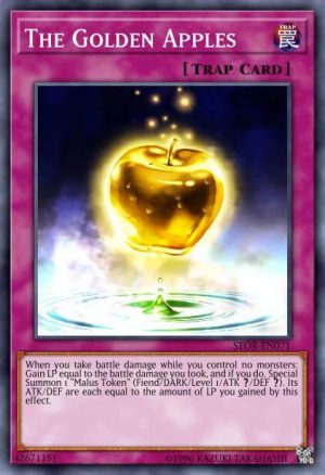 The Golden Apples - (Egyptian God Deck Slifer the Sky Dragon) - (EGS1-EN037) - (Common)