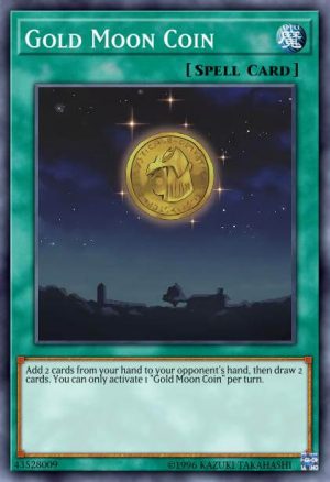 Gold Moon Coin - (Battles of Legend Hero's Revenge) - (BLHR-EN003) - (Ultra Rare)
