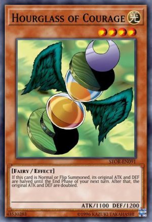 Hourglass of Courage - (Storm of Ragnarok) - (STOR-EN091) - (Common)