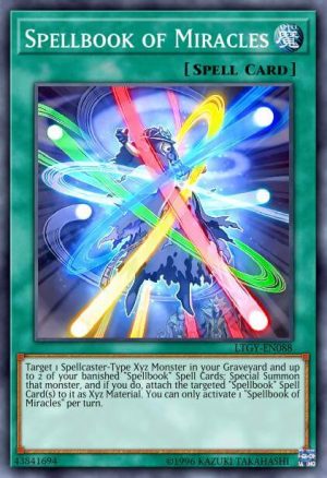Spellbook of Miracles - (Lord of the Tachyon Galaxy) - (LTGY-EN088) - (Common)