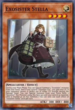 Exosister Stella - (Dueling Heroes Tin) - (MP23-EN253) - (Prismatic Secret Rare)