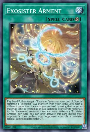 Exosister Arment - (Dueling Heroes Tin) - (MP23-EN261) - (Super Rare)