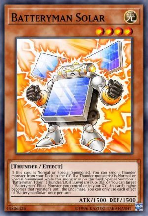 Batteryman Solar - (Flames of Destruction) - (FLOD-EN027) - (Common)