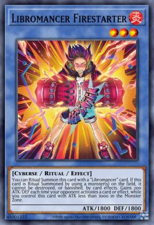 Libromancer Firestarter - (Dueling Heroes Tin) - (MP23-EN046) - (Common)