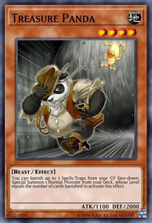 Treasure Panda - (Code of the Duelist) - (COTD-EN032) - (Common)