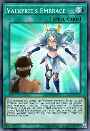 Valkyrie's Embrace - (Dark Neostorm) - (DANE-EN089) - (Ultra Rare)