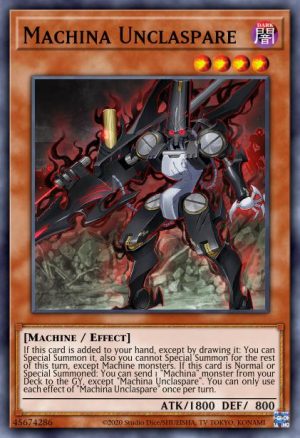 Machina Unclaspare - (2022 Tin of the Pharaoh's Gods) - (MP22-EN014) - (Ultra Rare)