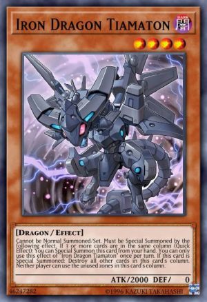 Iron Dragon Tiamaton - (Flames of Destruction) - (FLOD-EN032) - (Ultra Rare)