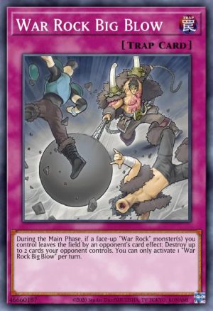 War Rock Big Blow - (Lightning Overdrive) - (LIOV-EN092) - (Common)