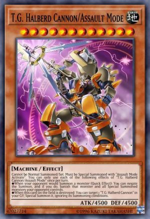 T.G. Halberd Cannon/Assault Mode - (Dark Neostorm) - (DANE-EN012) - (Rare)