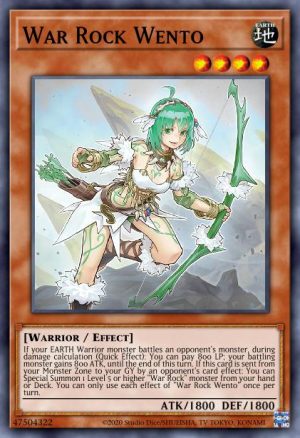 War Rock Wento - (Lightning Overdrive) - (LIOV-EN086) - (Super Rare)