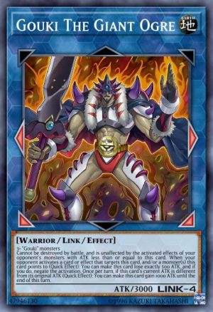 Gouki The Giant Ogre - (2019 Gold Sarcophagus Tin Mega Pack) - (MP19-EN102) - (Common)